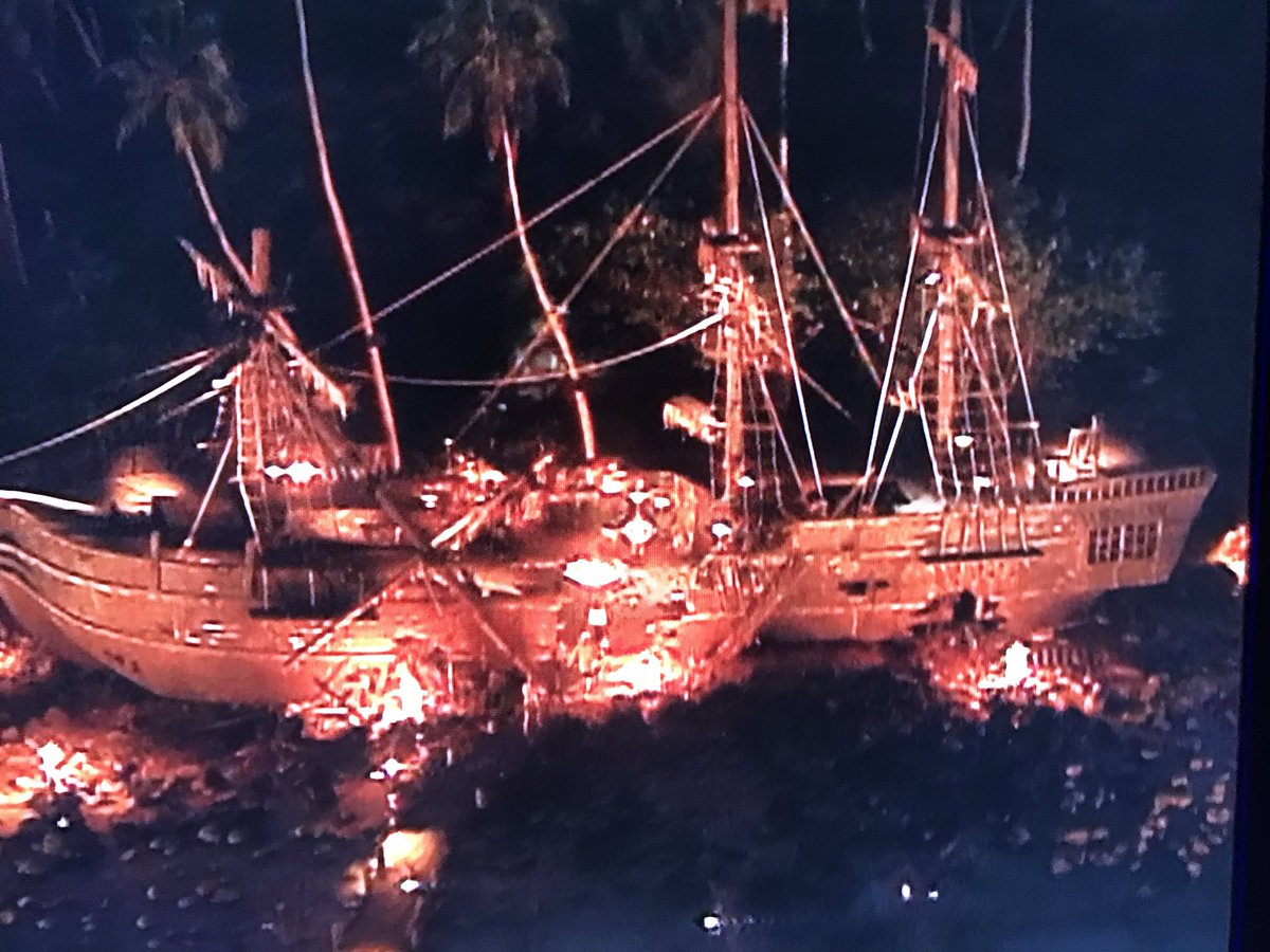 Cook Islands had one of the raddest Tribal Council sets, for sure. The art and production departments on this show are insane.
