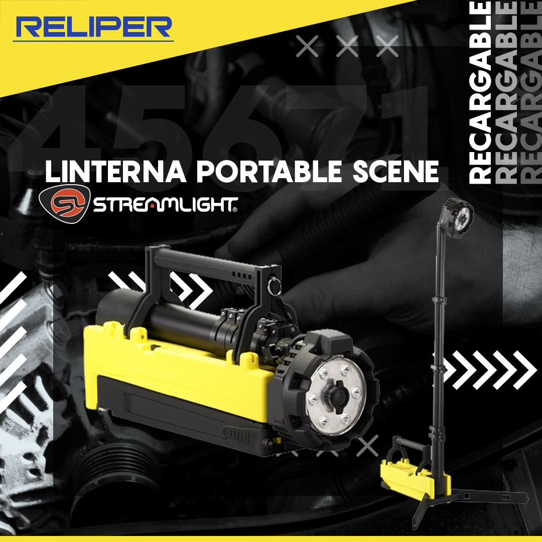 Reliper_'s tweet photo. Linterna Scene, se despliega y se guarda fácilmente, su peso y su tamaño permiten trasladarla y poder trabajar en cualquier lugar. Alcanza hasta 400 metros con su luz
Resistente en terrenos de lluvia y polvo
#StreamlightStrong #Linternas #Iluminación #reliper #Chile #Peru #scene https://t.co/TgAHekKbXI