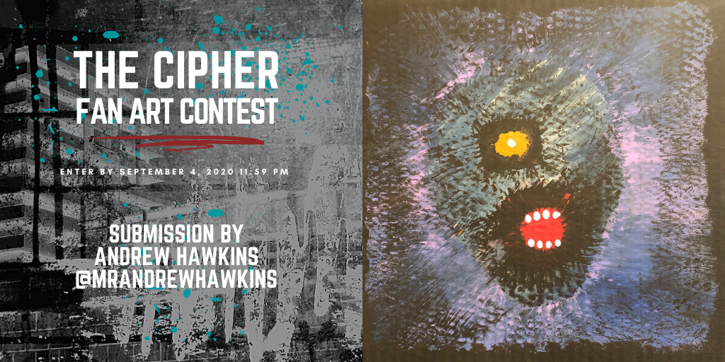 MeerkatPress's tweet image. #TheCipherFanArt Entry by @mrandrewhawkins !! Definitely has a #funhole vibe  @KatheKoja 

Contest Details: ow.ly/HKEi50AzhrK

#artist #fanartist #fanart #horror #thecipher