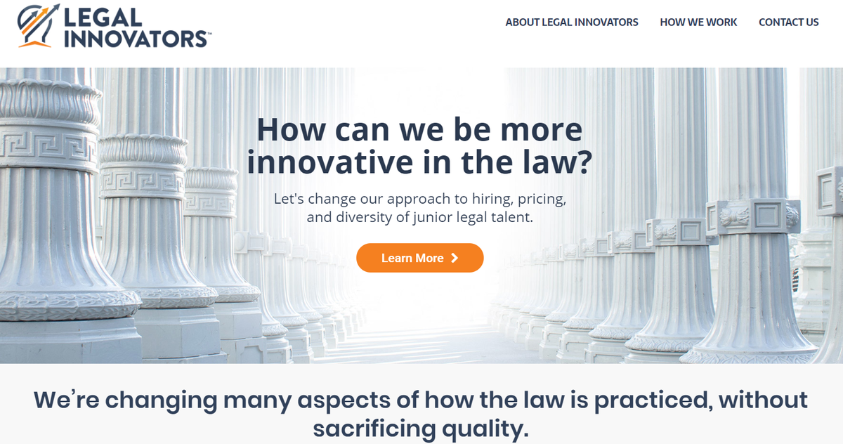 .<a href="/LegalInnovators/">Legal Innovators</a> is introducing two services to help organizations amid COVID-19 —a free assessment of an organization’s diversity and inclusion &amp; a staffing program to help meet shorter-term needs for attorneys in high-demand practice areas.

<a href="/bobambrogi/">Bob Ambrogi</a> buff.ly/38ZsaEl
