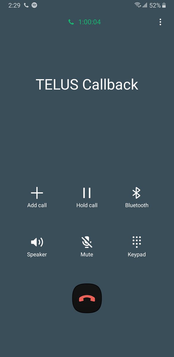 sebnowak's tweet photo. @TELUS 

officially been on hold for the better part of an hour while trying to remain a loyal customer. 🤦‍♂️ https://t.co/CbJDxaO9Yl