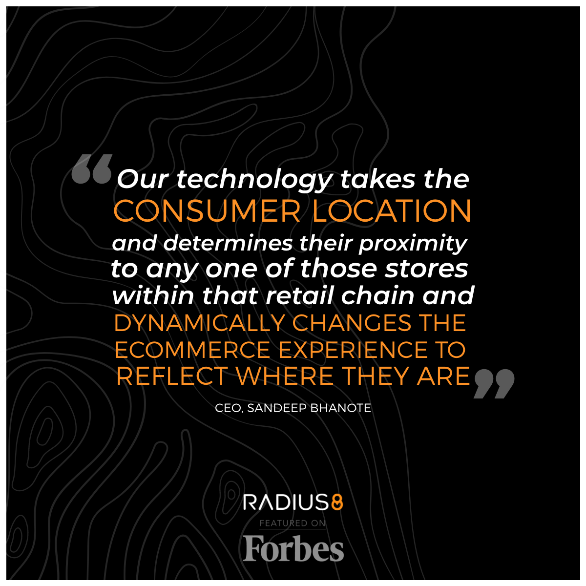 radius8's tweet image. Emphasis on #location #context across the #retail, #restaurant, and #hospitality industries need to be at the forefront of innovation today and tomorrow.
#customerexperience #localization #retailtech

Read More: forbes.com/sites/sap/2020…

Continue the convo: radius8.com/scheduleademo