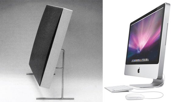 2. Braun LE1 speaker (1959) Vs Apple iMac (2009)