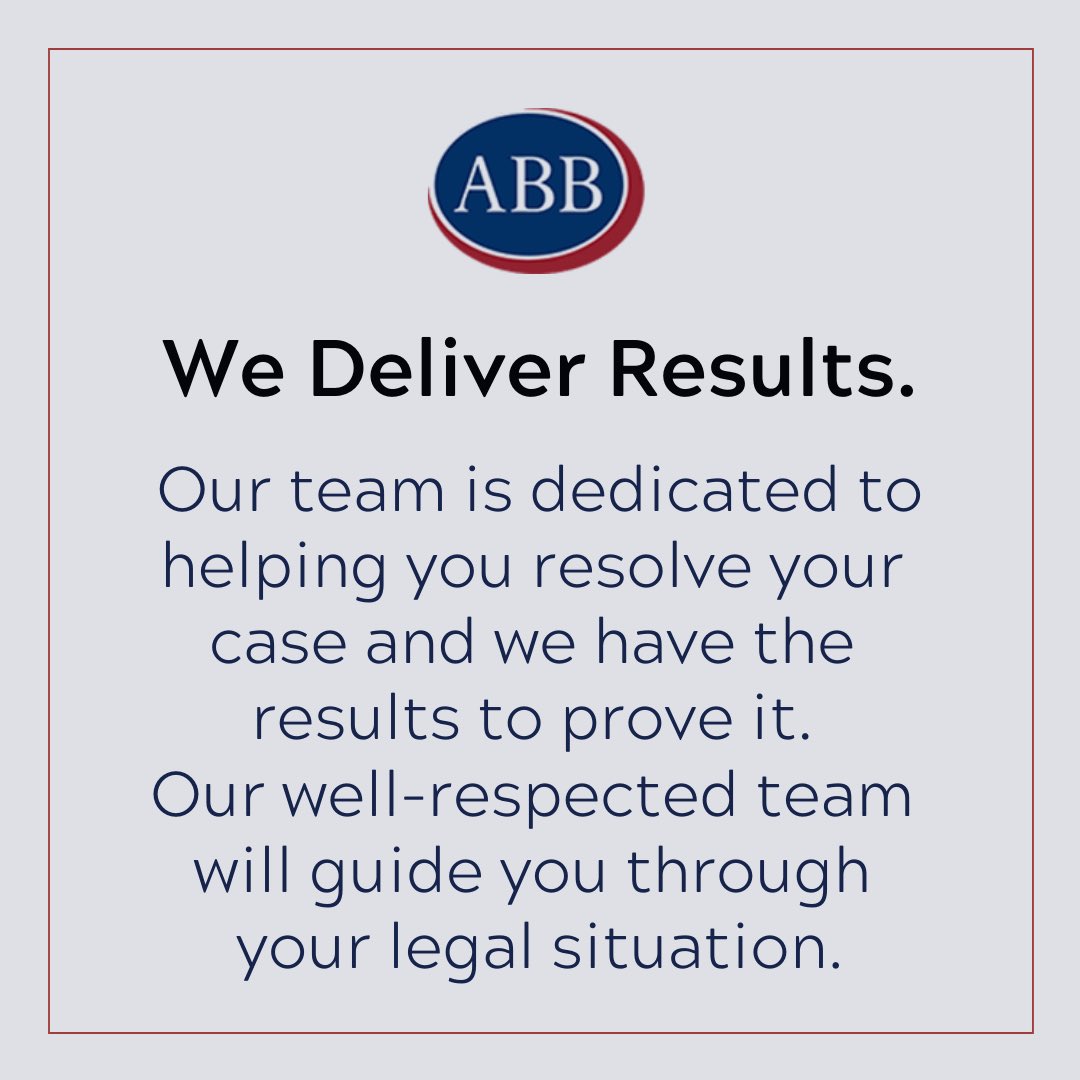 We Deliver Results.

Our team is dedicated to helping you resolve your case and we have the results to prove it. Our well-respected team will guide you through your legal situation.

Reach out if you have a legal matter and you need representation.