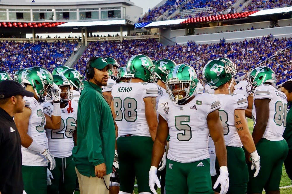 TMcIntosh44's tweet image. Excited to receive my second offer from Eastern Michigan University!!
Thank you @Coach_Creighton!