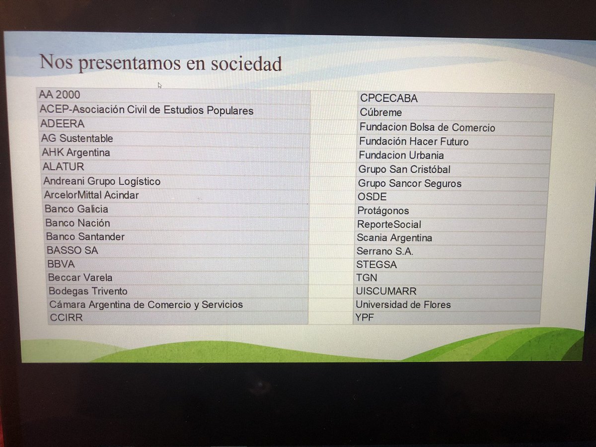 pactoglobalARG's tweet photo. Con 44 asistentes, ponemos en marcha una nueva edición del grupo #CuidandoElClima con el objetivo de fortalecer las capacidades empresariales en materia climática. Otra vez, una plataforma multiactor para acelerar la #Agenda2030 desarrollada con @PNUDArgentina https://t.co/bkXdhGShmn