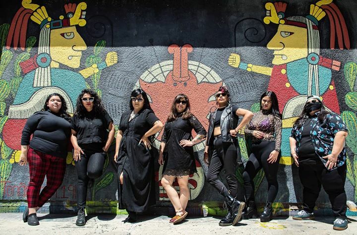 Brattttttty's tweet photo. New Music ! Go check them out @elcolectivosabinas 

Mural by @tonantzin.1901 https://t.co/o3hFSGdvg7