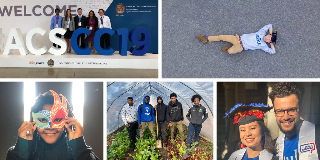DukeTrinity's tweet photo. Duke Service-Learning (@SLatDuke) believes that pairing academic curriculum from units across @DukeU with ethical community collaborations leads to transformational experiences for our students.

Explore some of their favorite moments from the past year: https://t.co/azCD2EAULI https://t.co/OKUBpBJTlZ