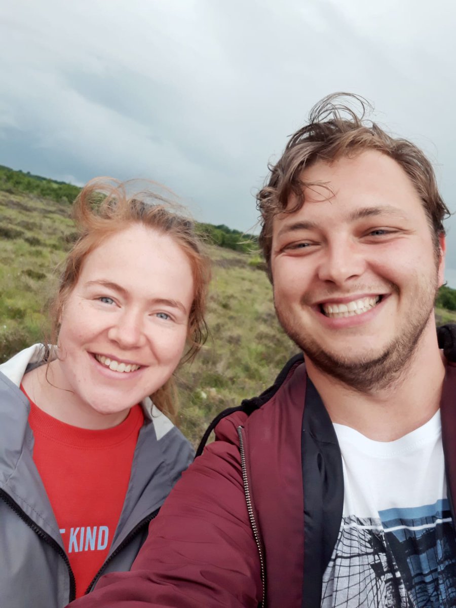 JuSmith1999's tweet photo. After months of long distance phone calls, We finally met up and I got a private tour of this bog! I cant recommend a better tour guide than @PatrikWeisser🙊 He'd take ya swimming through mucky puddles and all while he's at it😂 https://t.co/7YLhUg5aSI