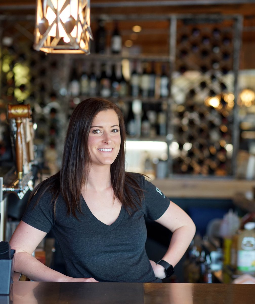 Meet Laura! (photo taken pre-covid, now she sports a tan and a mask! 😉) She is an awesome bartender and maker of so many tasty drinks. We are happy to have her on our team! Thank you Laura! #MeetTheMoffetts #goodfoodclt #cltrestaurants #cltppl #moffettrestaurantgroup