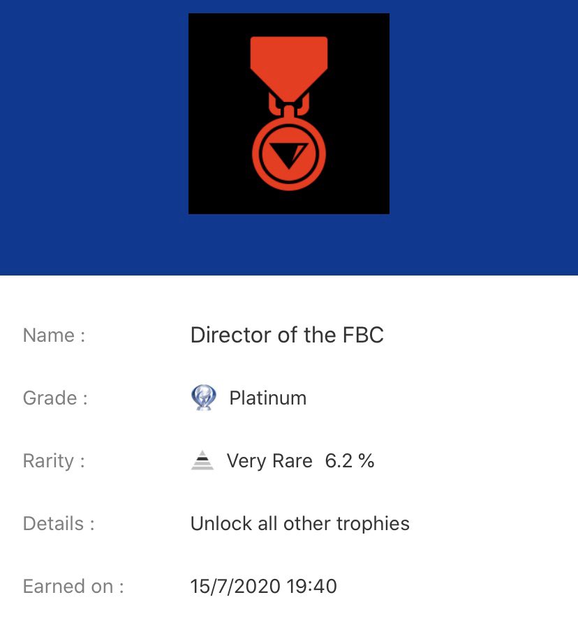 Silent_Pyro_'s tweet photo. Just the platinum in control, it was a fun and easy game, it doesn’t have any difficult trophies. Definitely worth a play https://t.co/eVMEUkY4RZ