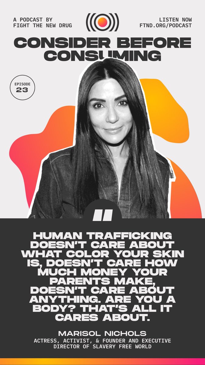 marisolnichols's tweet photo. Beyond proud. Please listen to my podcast on child sex trafficking with @FightTheNewDrug   https://t.co/6tcCFyc2cH https://t.co/iwquCo8QNM