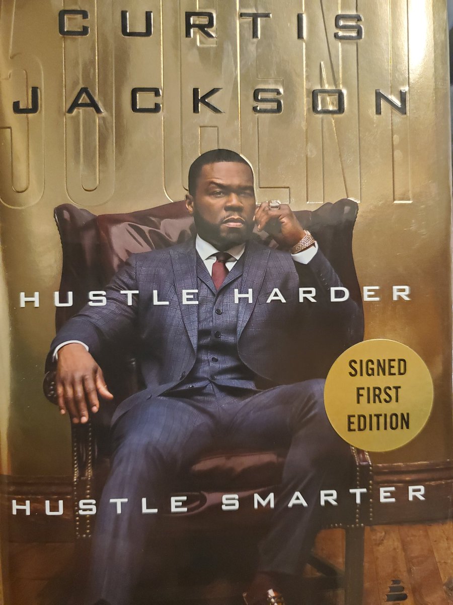 Garyididntdoit's tweet photo. @50cent Got mine its signed too and its a hell of a book. #bransoncognac #LeCheminDuRoi #gunitbrands https://t.co/NteJWb2che