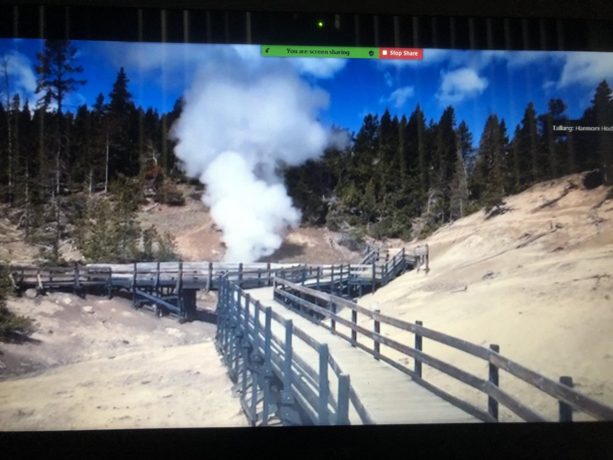 MissJFarrell's tweet photo. Ss experienced hot springs, geysers, waterfalls, and a mud volcano! @LB_STEAM #lbsteam https://t.co/88wupF7tcJ