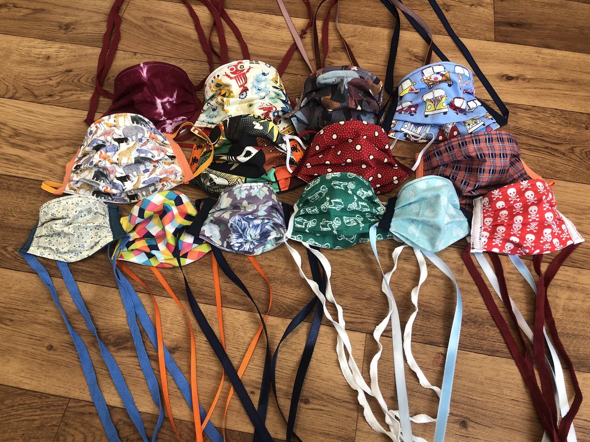 NeedleandshedLJ's tweet photo. #handmadehour Hi All @handmadehour Lots of stock in the Needle and Shed Etsy shop (https://t.co/L8OMPYck2s) as masks becoming mandatory soon in England. Special offer 6 for the price of 5 any size with code FAMILY. #Masks4All #recycledfashion #SpecialOffer https://t.co/QYiM9n7ufT