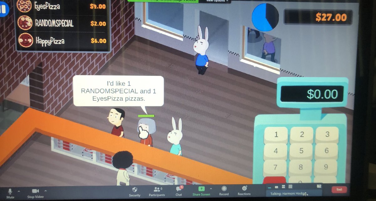 MissJFarrell's tweet photo. We finished our class with the Pizza game from iReady! It’s definitely a class favorite. @LB_STEAM #lbsteam https://t.co/1LesrzXZQe