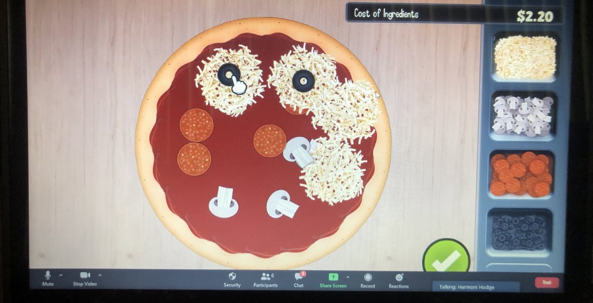 MissJFarrell's tweet photo. We finished our class with the Pizza game from iReady! It’s definitely a class favorite. @LB_STEAM #lbsteam https://t.co/1LesrzXZQe