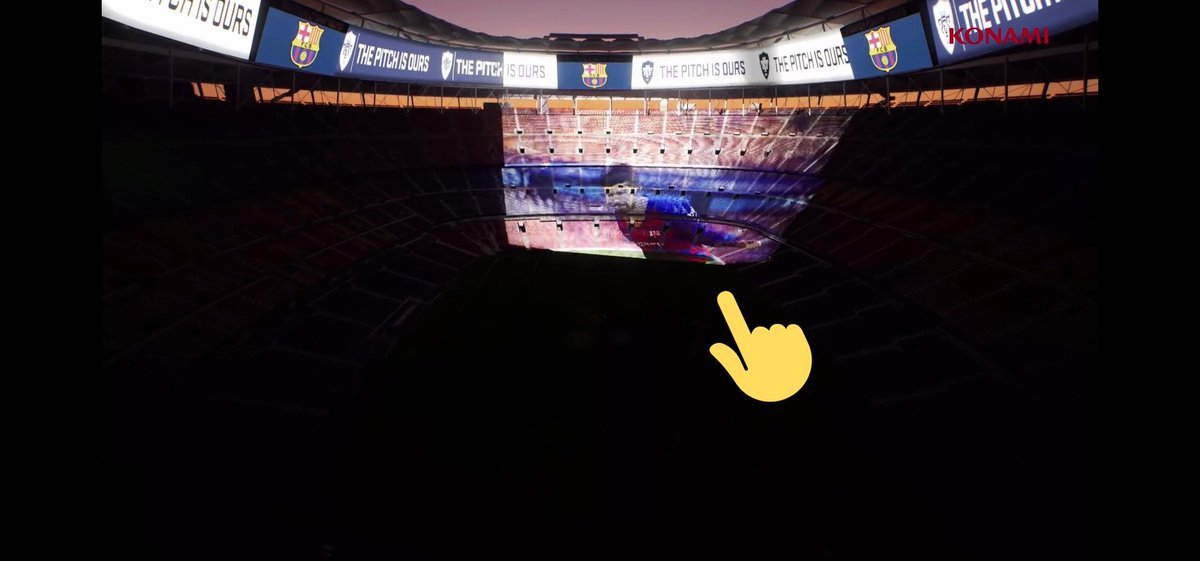 Suggestions_PES's tweet photo. No trailer podemos ver também vários jogadores do Barça ( in game ) a passarem numa tela!
#UnrealEngine #PESNextGen https://t.co/waBRFF9dJS