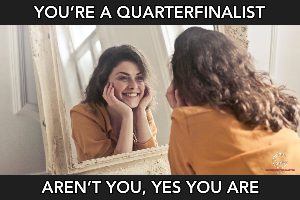 screenwritingm's tweet photo. Yeah, we're at the point of talking to ourselves in a mirror like a puppy too, but at least the Quarterfinalists are out. #smc2020 #quarterfinalists https://t.co/LtrFNUxAL4 https://t.co/aP6ILoyRvN