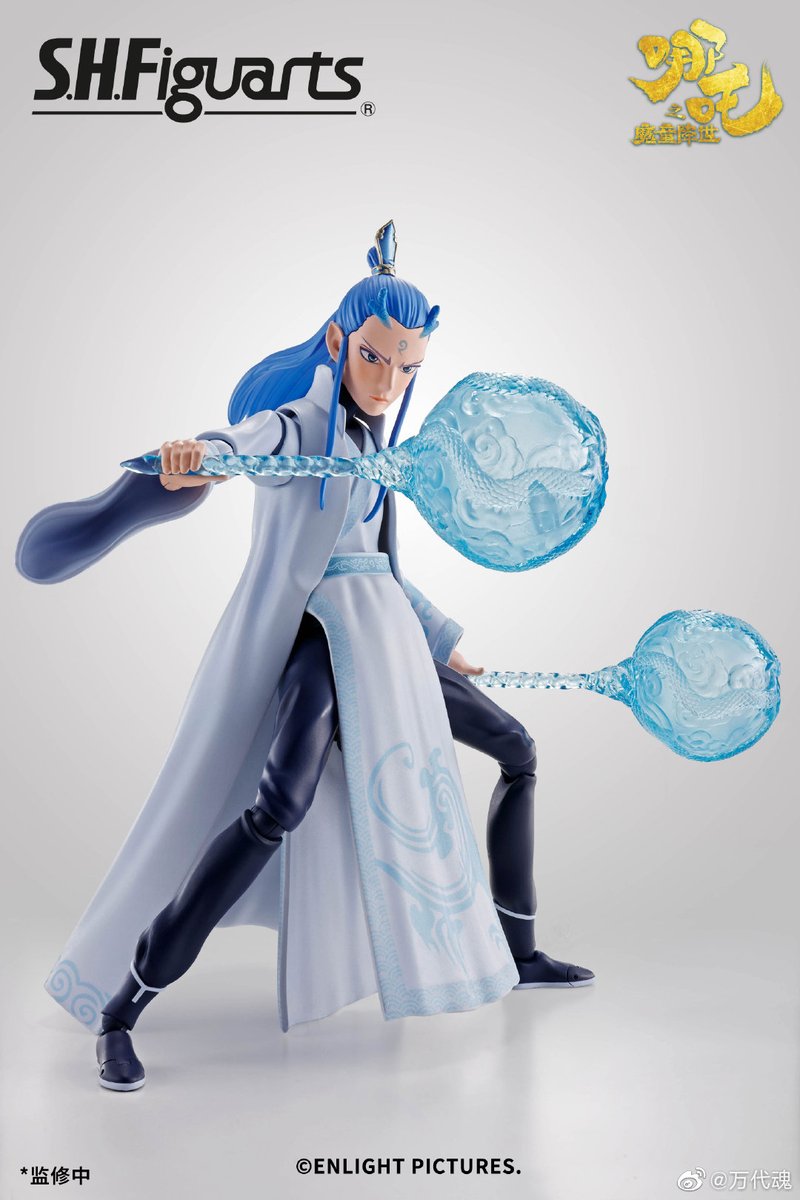 Donghua_Sikong's tweet photo. 「万代」与「哪吒：魔童降世」联动！
BANDAI × NEZHA ! toooooo cute !

哪吒、敖丙的超可动精致手办将在中国两大最高规格漫展之一，上海CCG EXPO，中展出。
Nezha's and Aobing's Figuarts will be exhibited in CCG EXPO, one of the two biggest anime expo in China! https://t.co/gbheBhjOq1