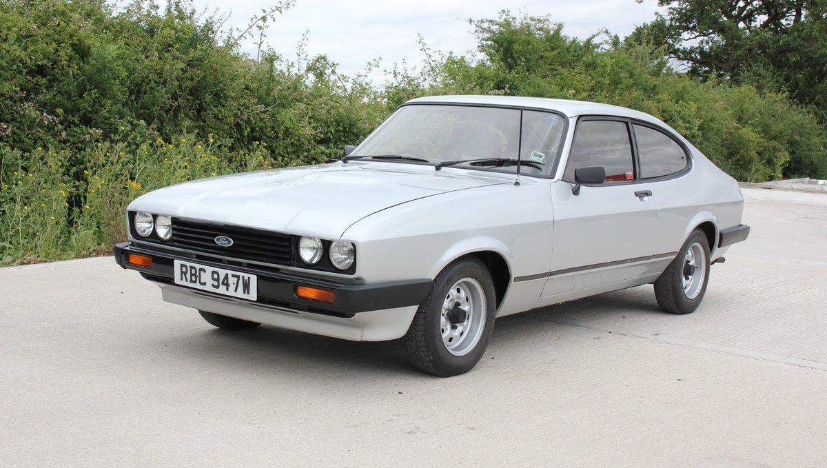 carandclassic's tweet photo. This 1981 Ford Capri 1.6 GL is now available on Car & Classic auctions - Click the link to read the full listing and make a bid!
https://t.co/sC7Yt9NmsN
#FordCapri ##fordcaprimk3 #ClassicCar #CarandClassic #Ford #FastFord #Capri #Mk3Capri https://t.co/F7AJU0LDA5