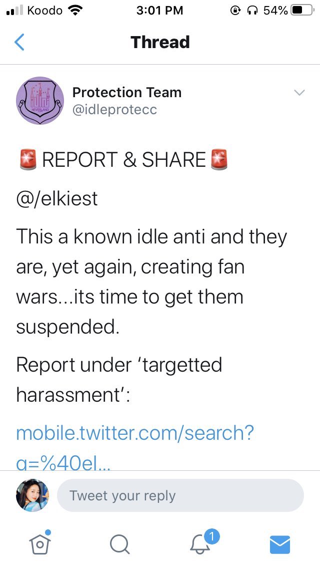 and this, me talking about the bullying our fandom receives from EVERY FANDOM and the death threats and sick things people have said to them is considered me starting a "fan war" and an "anti" for exposing EVERY FANDOM and person that has said something horrible to clc