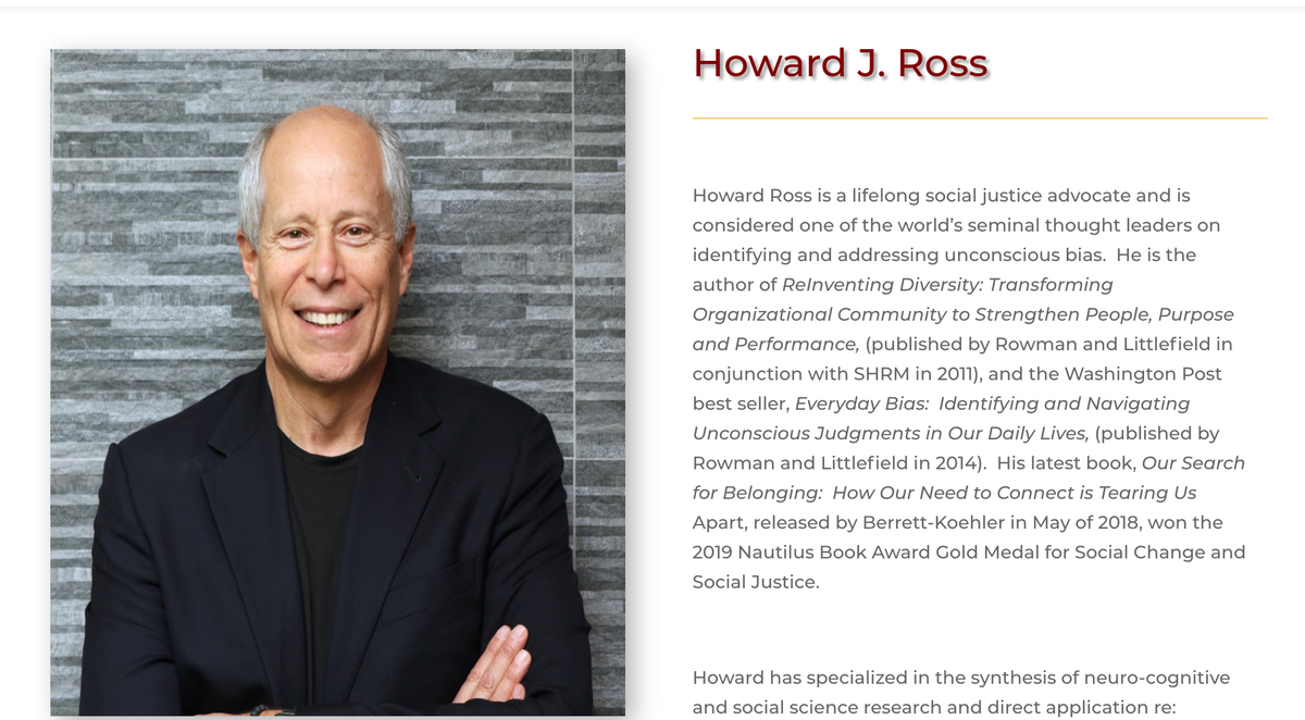 Let's be clear: Ross is a taxpayer-funded charlatan. He has packaged racialist pseudoscience and "used his privilege" to secure massive federal "diversity and inclusion" contracts.In the language of his own discourse, he is monetizing black pain to make personal profit.