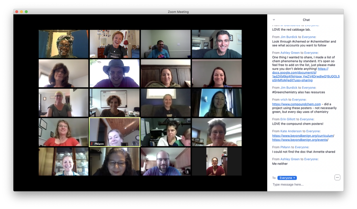 JanieOButler's tweet photo. Such an amazing group of teachers from
@NYSMTP! Thank you for sharing your time, enthusiasm and ideas around #greenchemisty in New York! @NYSP2I @beyondbenign @CantonChem @SebuyiraAnnette @katyia11and https://t.co/E1VerVxP4M