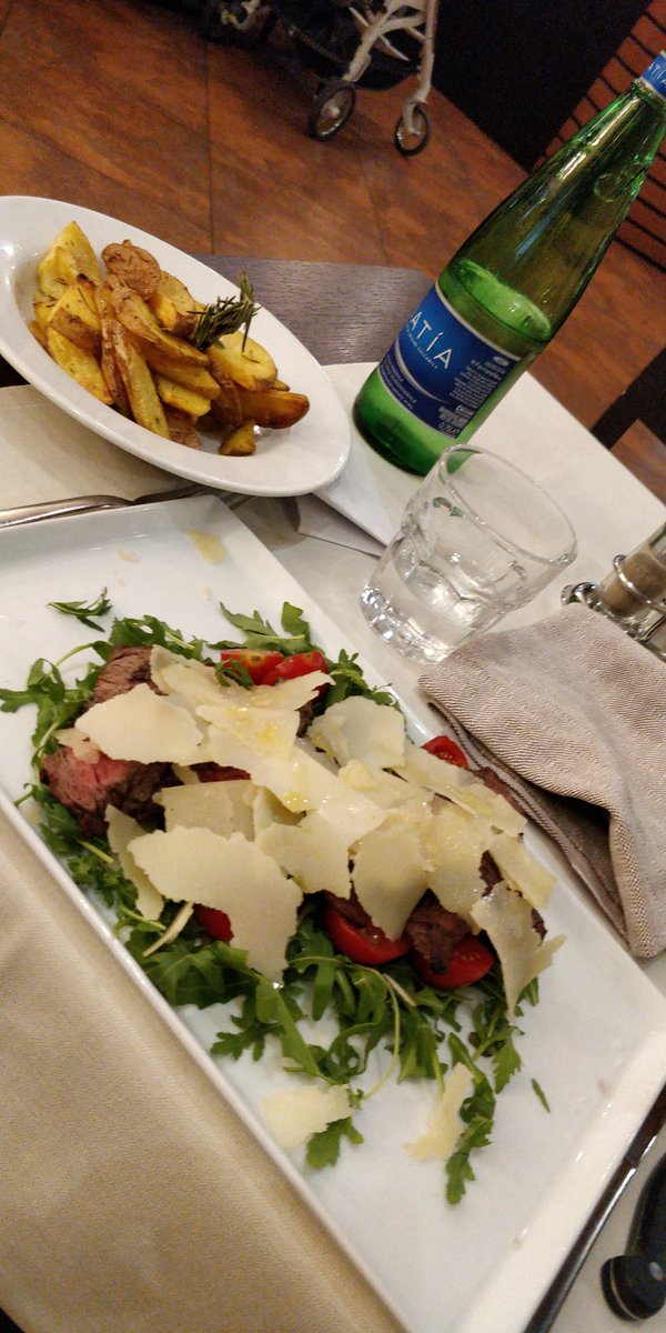 ThisJavier's tweet photo. It's my last night In Rome and I had 2 dinners.
I regret nothing.
#2dinners #rome https://t.co/AZb3pbXvf1