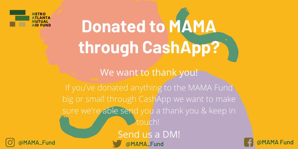 If you’ve shared via CashApp please hit us up! ☺️🙏🏾