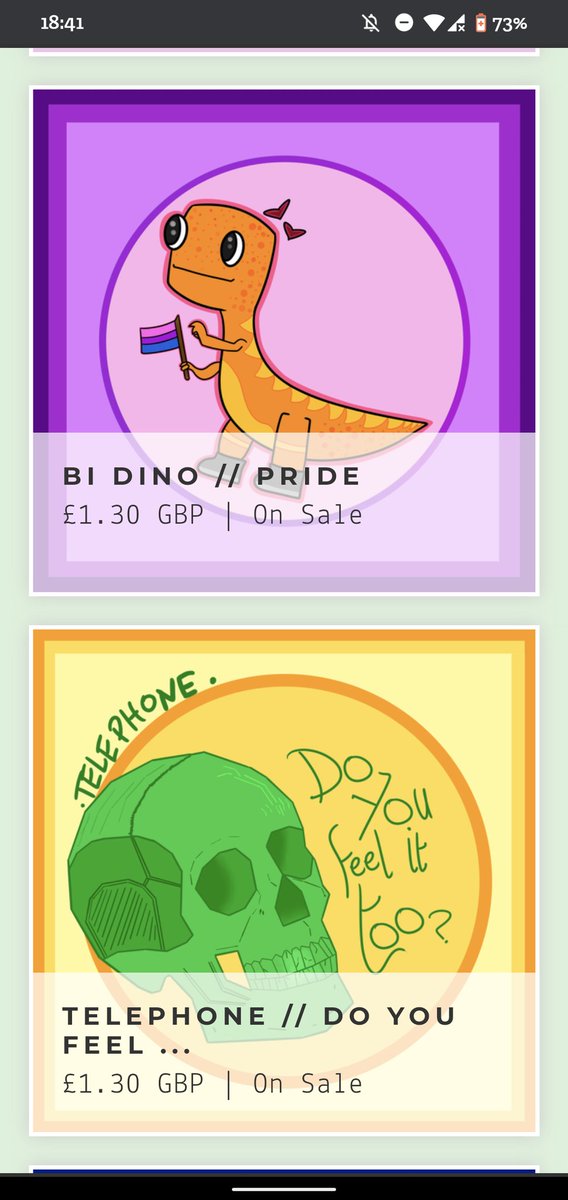 Also ALL of my prints are £1.30 or less !!