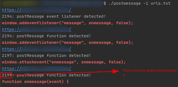 postMessage finder tool pre-release, usefull for DOM-XSS

github.com/pelaohxc/postM…