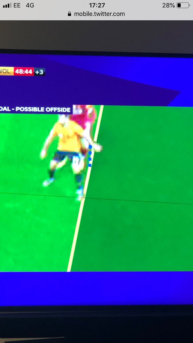 hollowwfc's tweet photo. Why #Wolves aren’t in the #UCL next season (unless we win the Europa). #VAR #BURWOL https://t.co/3Ect13U0YH