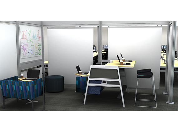 LOTHinc's tweet image. LOTH was selected to create and design a pilot space for a grocery retail chain. The design focused on a myriad of spaces to foster the needs of the team. Learn more: qoo.ly/374u24 #lothprojects #collaborationspaces