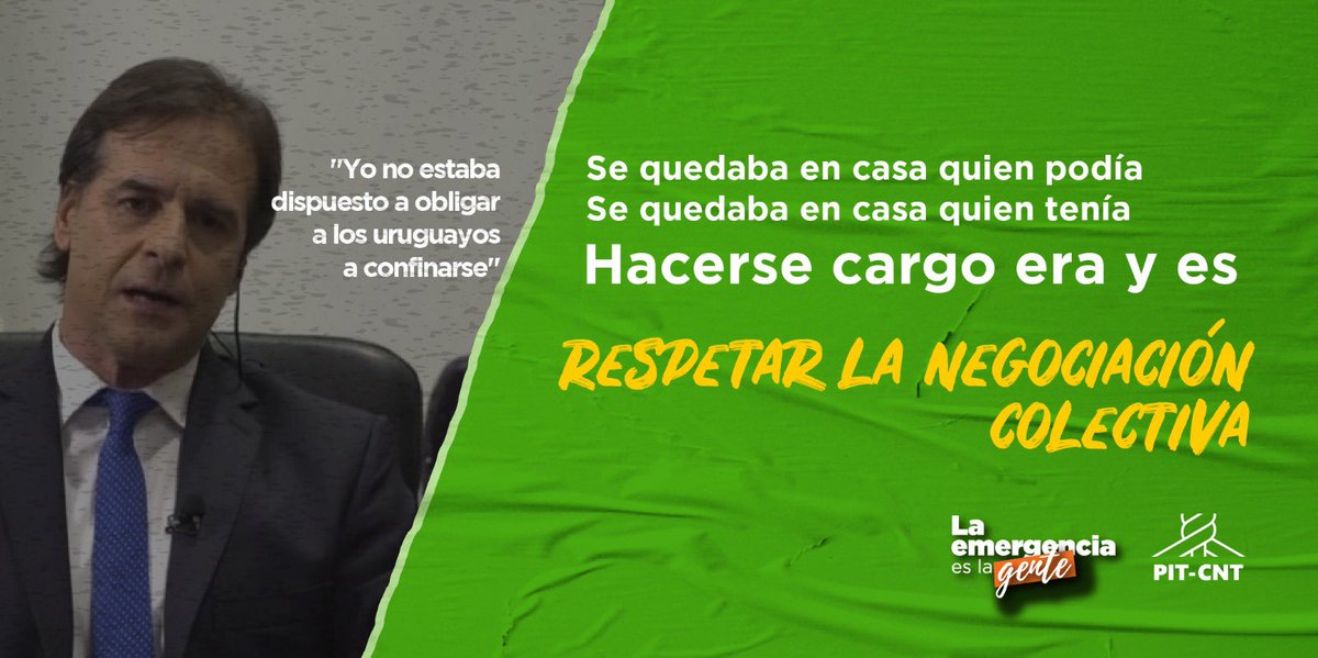 El coronavirus afecta desigualmente y en la crisis el Estado le dio la espalda a quien más lo necesitaba.
Tampoco estabas dispuesto a que las y los trabajadores tuvieran que elegir si comer o enfermarse.

#LaEmergenciaEsLaGente