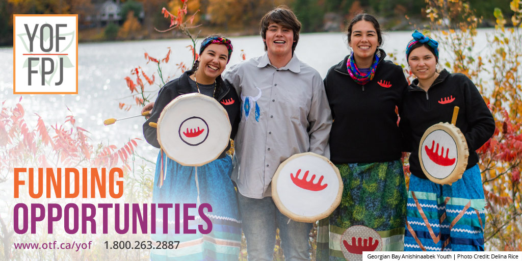 ONTrillium's tweet photo. Are you or anyone you know working on projects led by Black or Indigenous youth and families in Ontario? To learn more about the Youth Opportunities Fund, visit https://t.co/FkygAK553w #YOFatOTF #ONpoli #ONTrillium https://t.co/DIYHhY4JPw