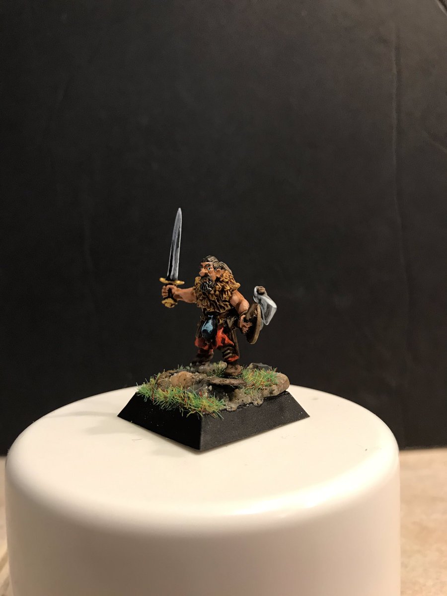 BgMiniatures's tweet photo. Lord Mourghann dangerous and feared dwur mercenary Captain! https://t.co/h9tqs8KFEn
