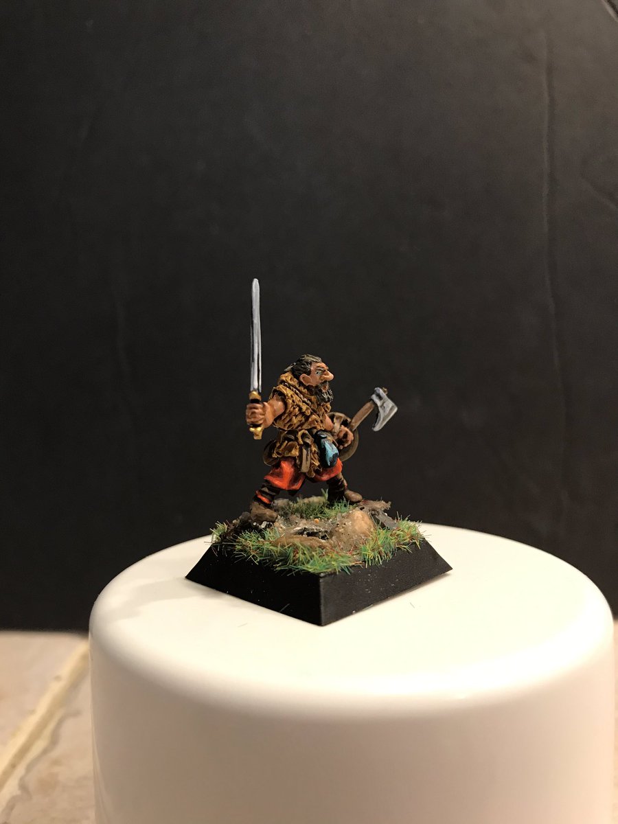 BgMiniatures's tweet photo. Lord Mourghann dangerous and feared dwur mercenary Captain! https://t.co/h9tqs8KFEn