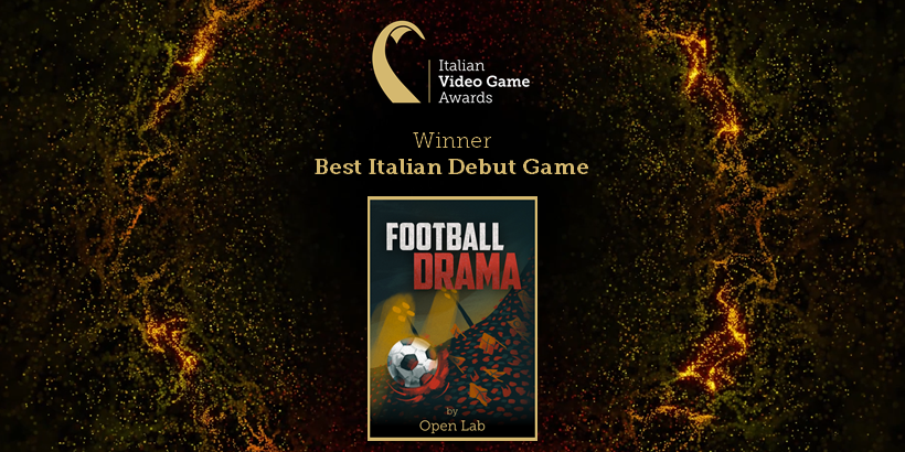 ItalianVGA's tweet photo. #IVGA2020 | Best Italian Debut Game
...and the winner is: Football Drama by Open Lab. Congrats! 🏆 https://t.co/b6kMLHihUu
