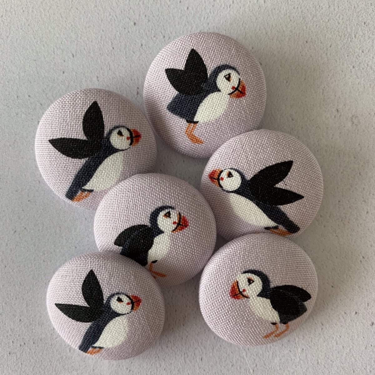 Badges too! puffins, whelks... I have it all and more at hilltopbindery.co.uk 😆#handmadehour