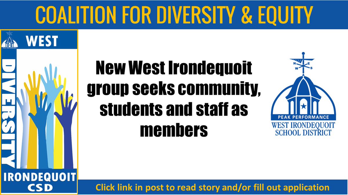 New Coalition for Diversity &amp; Equity: "Your feedback was clear," Supt. <a href="/AaronJohnsonWI/">Aaron R. Johnson</a> says. "We must listen more, ask more questions &amp; include people in our plans and actions who reflect (our) student body while also diversifying our staff." 

More: bit.ly/2WmZLmu