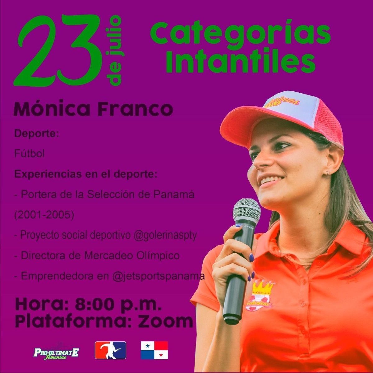 UltimateFemPty's tweet photo. Aprende con @monijetsports y su gran iniciativa @golerinaspty, una iniciativa que trabaja para impulsar el  #Fútbol #Femenino a nivel nacional. ⚽️🏆❤️ 

#Ultimate: el deporte que nos une - Versión #Femenina", una iniciativa para crecer como #comunidad y #atletas 🥏💛 ⠀ https://t.co/UpsLSZV72X