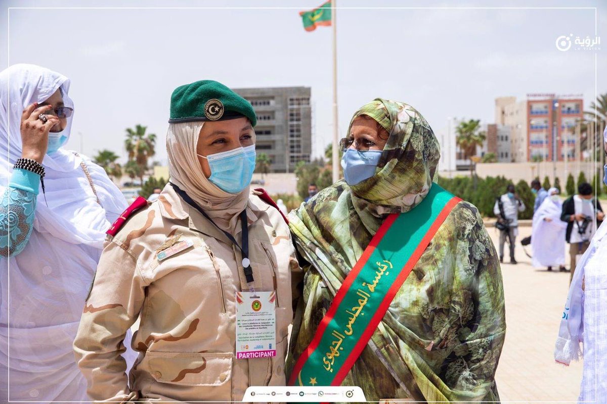 Lancement du compendium des compétences féminines Mauritaniennes sous le haut patronage de la 1ere Dame. 

Très heureuse de cette étape franchie et optimiste qt à la volonté du PR <a href="/CheikhGhazouani/">Mohamed Cheikh El Ghazouani محمد ولدالشيخ الغزواني</a> de mettre à profit les femmes compétentes de la 🇲🇷 ! 

#GenerationEquality 💪🏾💪🏽💪🏻