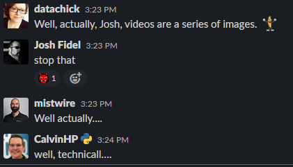 mistwire's tweet photo. I'm dying laughing! @datachick mansplaining @j23evan is peak #CDF8 and I love everyone in this thread 🤣❤️ https://t.co/MQaWSM1fsL