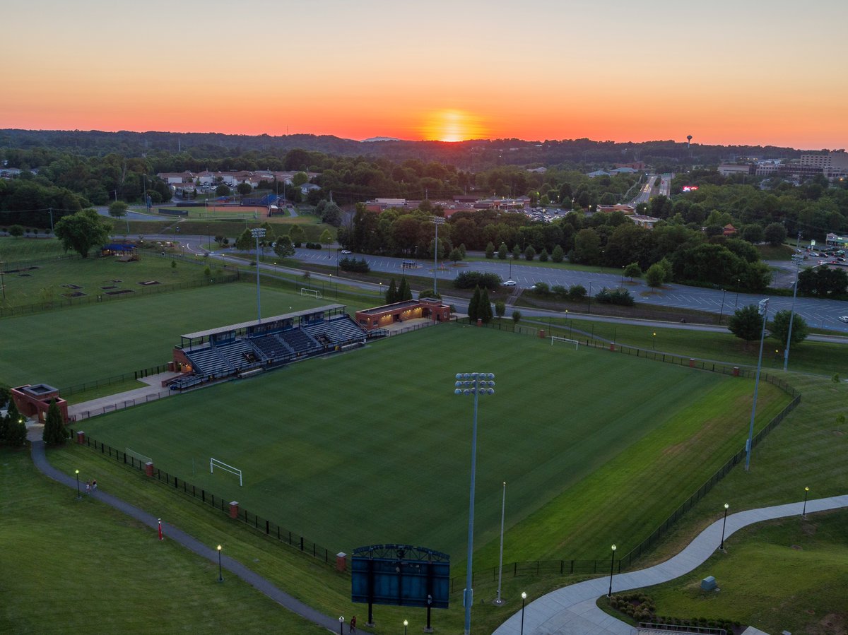 ETSUMSoccer's tweet photo. Thankful to be able to call a place like Summers-Taylor Stadium our home 🔥

(📷: @CityAerial)

#ETSUTough https://t.co/RW7pAkGYbo