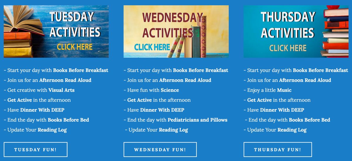 SDLiteracy's tweet photo. Are you looking for literacy activities for your family this summer?  DEEP (Diamond Educational Excellence Partnership) has some fantastic offerings!  

See what is coming up...

Go to https://t.co/bdDC4IGl8K
#letsreadsd #literacyforall
@DEEPSanDiego https://t.co/7atc2UwxAs