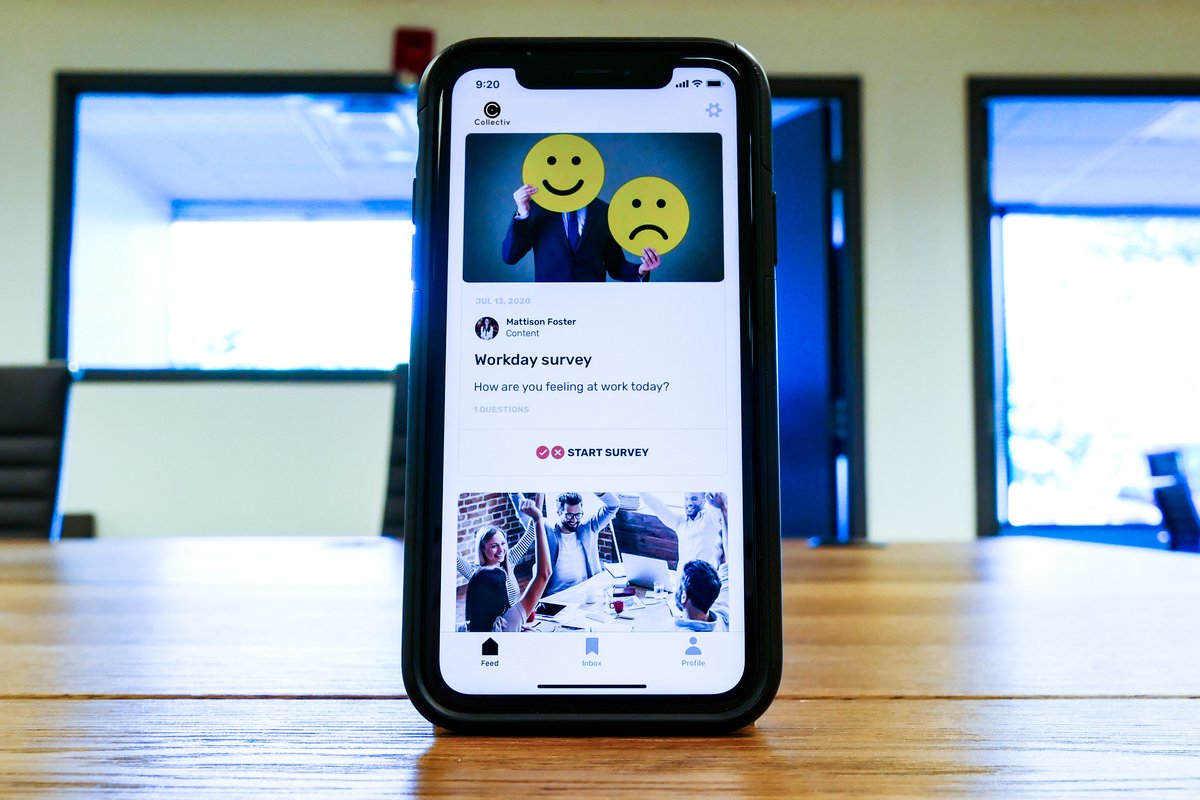 BeCollectiv's tweet photo. Another great day at the #Collectiv office! 🏢
◆
Making employees feel valued goes a long way in the #workplace! Collectiv allows for easy, to the point surveys, and push notifications, so your employees don’t miss a beat! 📲

Learn more: https://t.co/YaHrOOqsRh https://t.co/A5PpRqCMTY