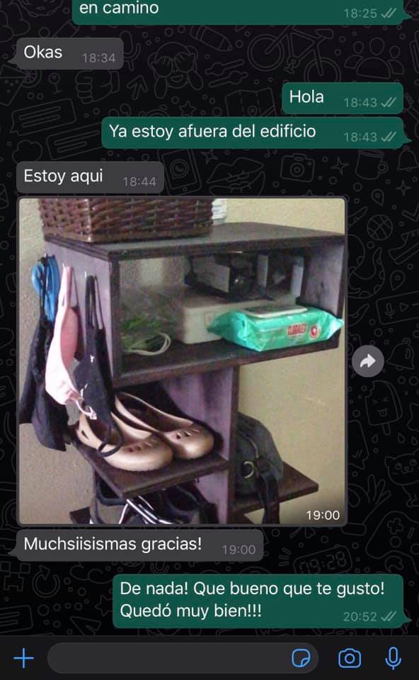 Tobimedias's tweet photo. Hola amigos de twisitter, ando vendiendo muebles de control de control de higienes para la entrada de su casa, dejo fotos para ver si les interesan info por favor por inbotz, los amo y que tengan un excelente día! si me regalan un Rt se agradecerá con la fuerza de una genkidama https://t.co/JvNDeDOTNe