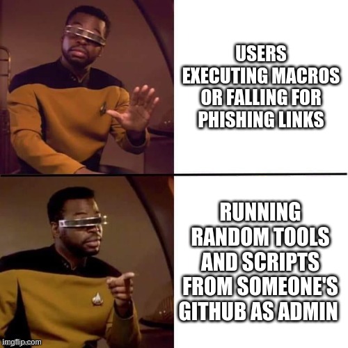 ScriptPleb's tweet image. CVE-2020-1350 PoC it's fine...honest.