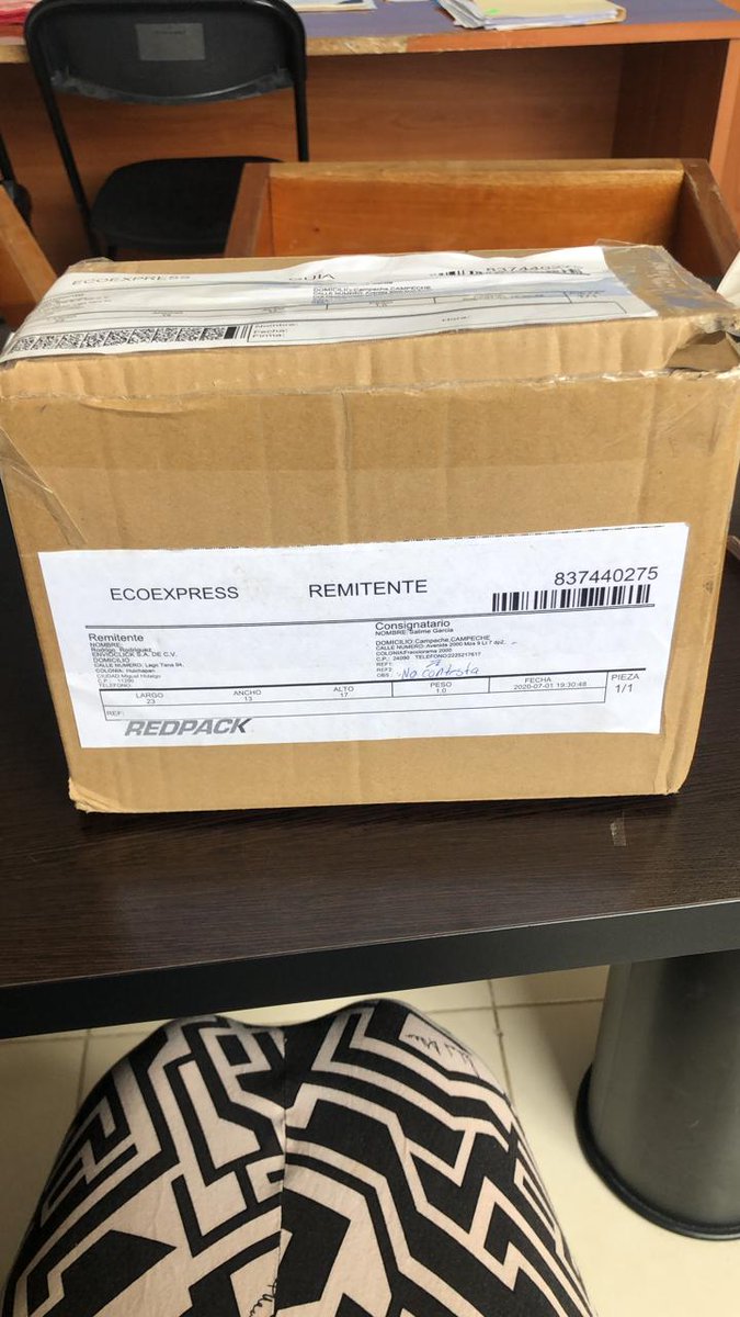 <a href="/REDPACK_mkt/">REDPACK</a> hola el pedido llego incompleto la caja esta muy maltratada y se ve que la abrieron, me pueden dar solución.